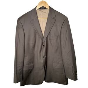Hugo Boss 44R Scorcese Movie Blazer 100% Wool Dinner Suit Jacket 3 Button Taupe
